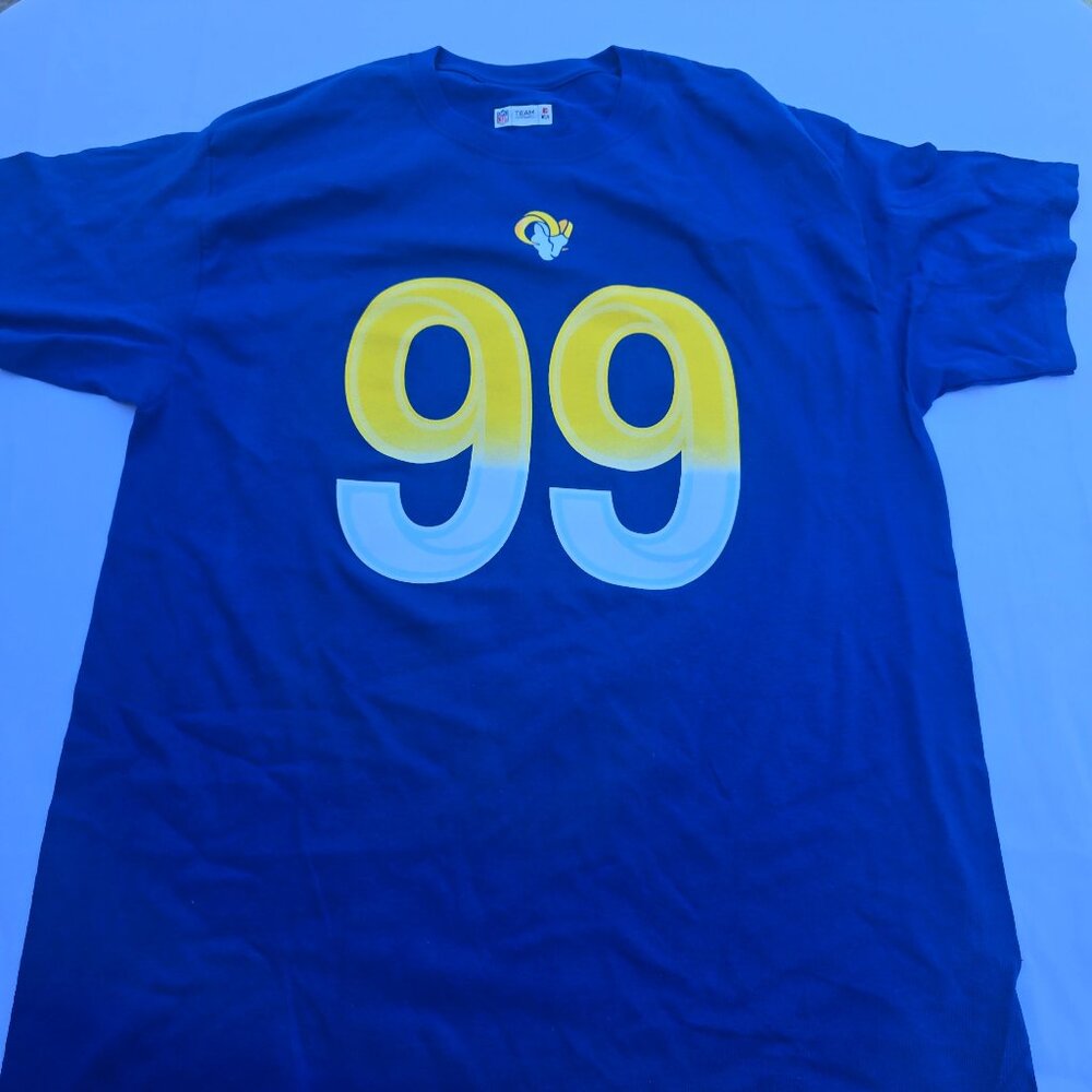 NFL LA Rams Aaron Donald #99 Shirt Jersey- Large